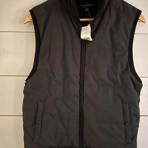 Banana Republic black lined vest